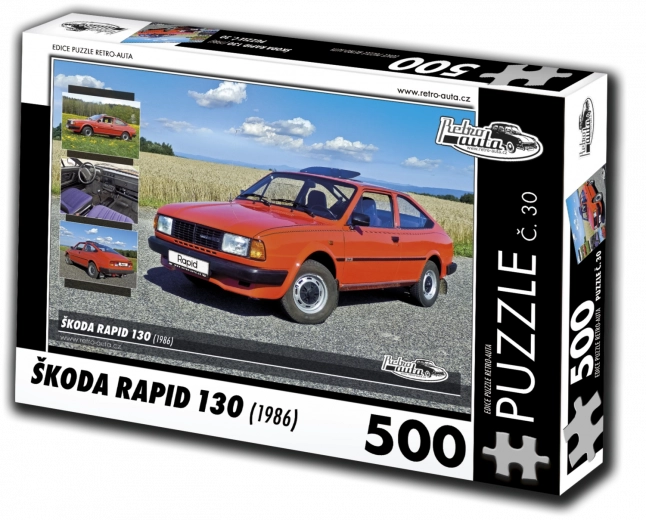Παζλ RETRO-AUTA Škoda Rapid 130 (1986) – 500 κομμάτια