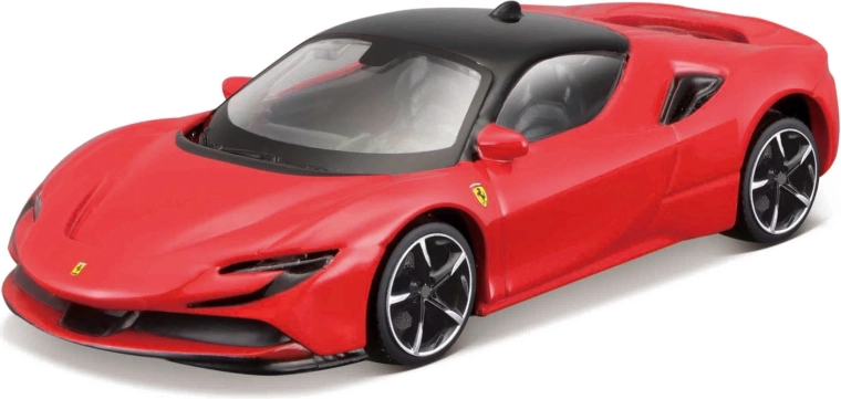 Maisto Speed Icons Ferrari SF90 Stradale κόκκινο-μαύρο 1:64