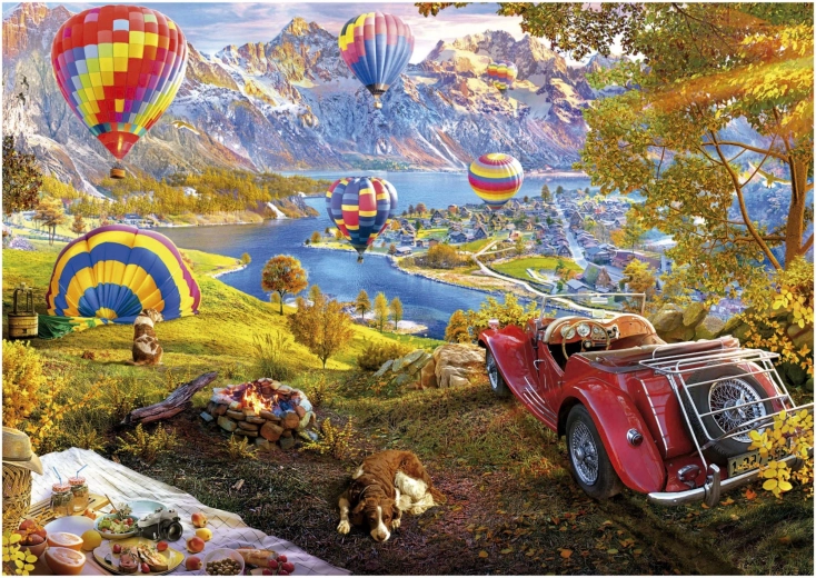 Puzzle EDUCA Κοιλάδα αερόστατων 3000 κομμάτια
