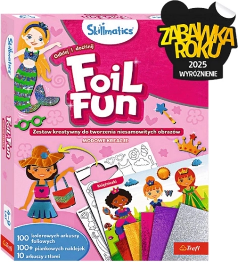 Trefl Skillmatics Foil Fun Μοντέρνες δημιουργίες
