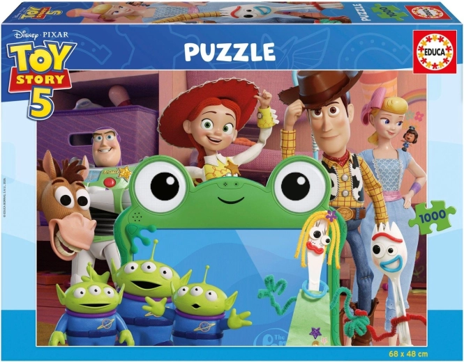 Educa παζλ Toy Story 5: Η ιστορία των παιχνιδιών, 1000 κομμάτια