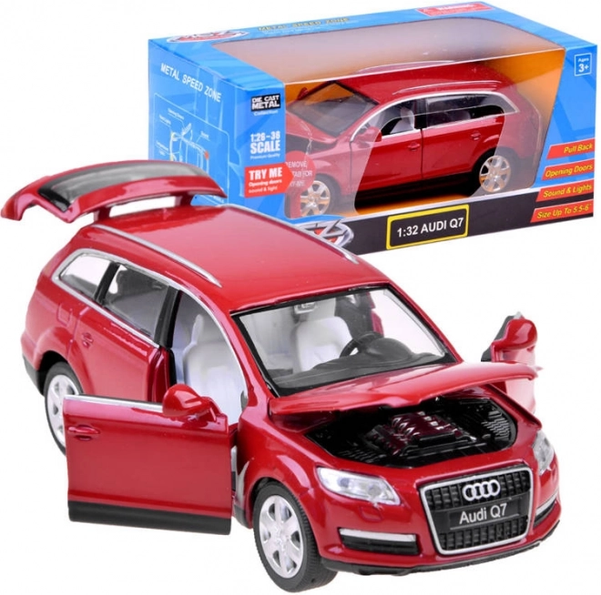 Μεταλλικό μοντέλο SUV Audi Q7 1:32 με ανοιγόμενα μέρη και φώτα
