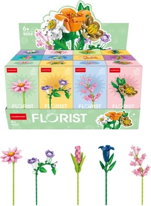 Lelebrother Florist κλασικά λουλούδια λιβαδιού και κήπου (12 είδη) - 1 τεμάχιο