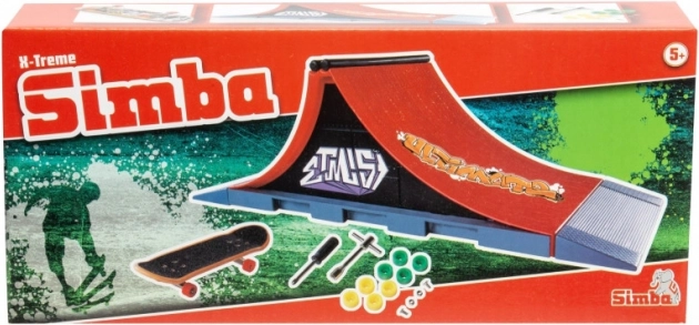 Μίνι fingerboard με ράμπα X-Treme από τη SIMBA