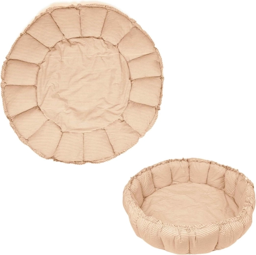 Play&Go Coco Bloom παιδική φωλιά 3σε1 stripes brown