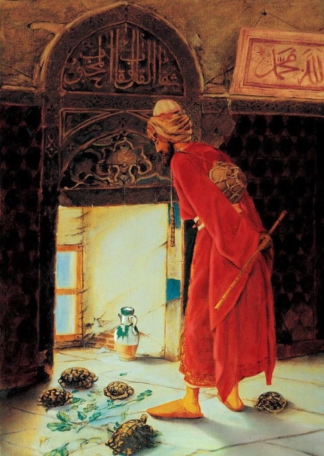 Παζλ Art Puzzle «Εκπαιδευτής χελωνών» 1000 κομμάτια