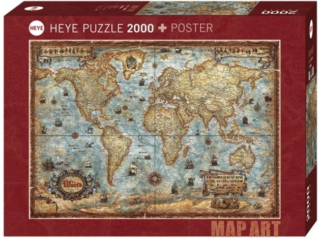 Παζλ HEYE κόσμος, 2000 κομμάτια