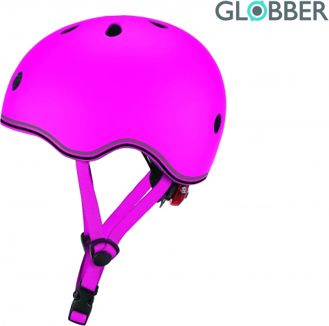 Παιδικό κράνος Globber Go Up Lights Neon Pink