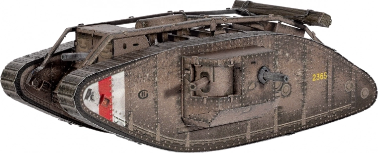 3D μεταλλικό παζλ Βρετανικό άρμα Mark IV
