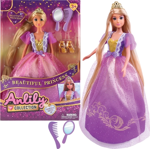 Μοντέρνα κούκλα με ουράνιο τόξο φόρεμα Sparkys 32 cm