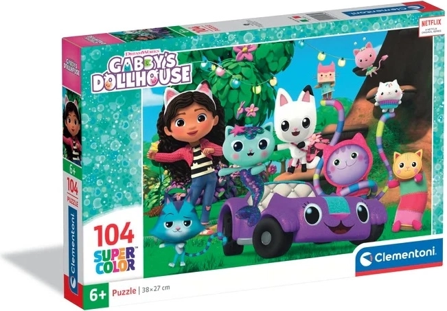 Παζλ 104 κομματιών – Gabby’s Dollhouse από την Clementoni