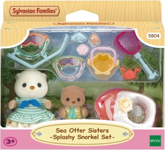 Sylvanian Families αδελφές θαλάσσιες βίδρες στις διακοπές