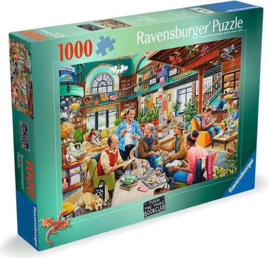Ravensburger Παζλ Βιβλιοφιλική λέσχη «Γύρισε σελίδα» 1000 κομμάτια