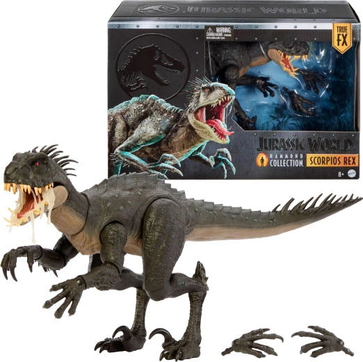 Mattel Jurassic World Hammond Collection Scorpios Rex – συλλεκτική φιγούρα δεινόσαυρου 43 εκ.
