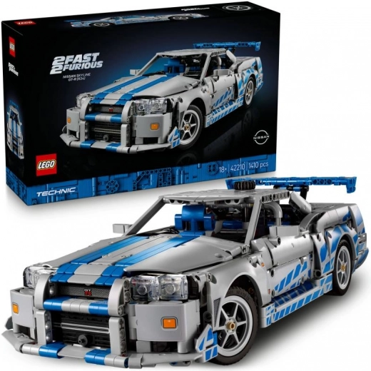 LEGO® Technic 42210 2 Fast 2 Furious Αυτοκίνητο Nissan Skyline GT-R (R34)