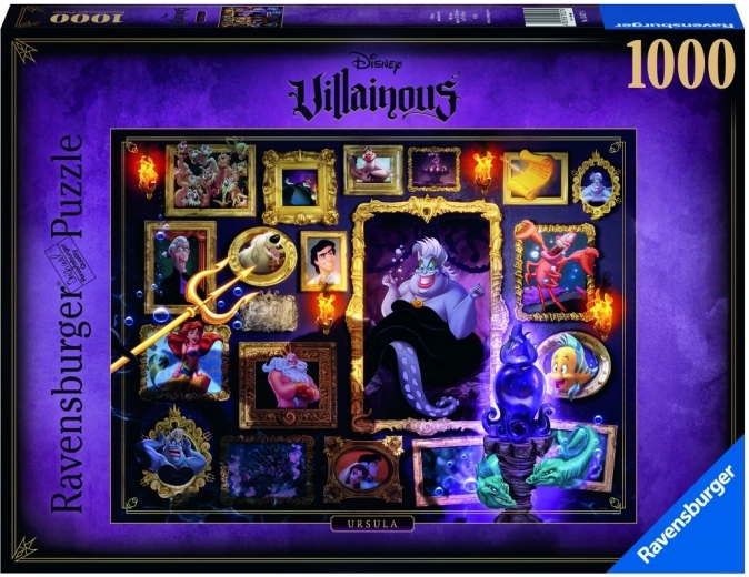 Παζλ Ravensburger Villainous: Ursula 1000 κομματιών