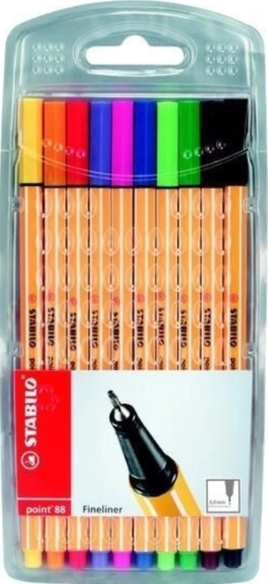 STABILO σετ fineliner Dark, 10 τεμ.