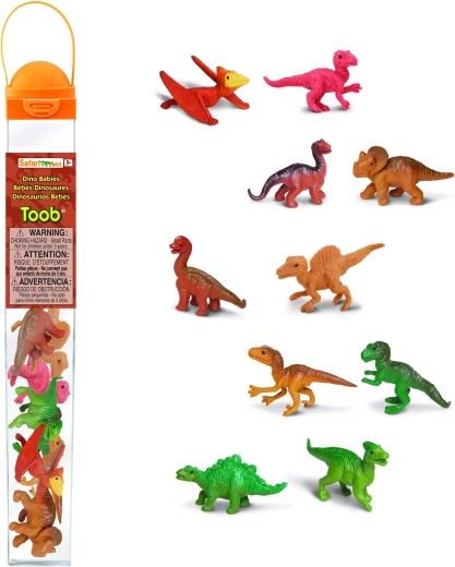 Safari Ltd. Toobs σωλήνας – μωρά δεινόσαυρων
