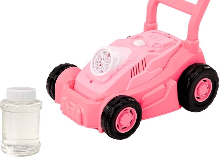 Πολλές πολύχρωμες φυσαλίδες σε κάθε βήμα