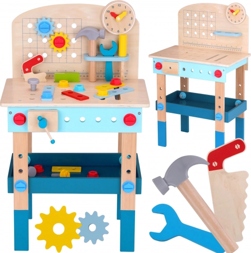 Ξύλινος πάγκος εργασίας για παιδιά TOOKY TOY