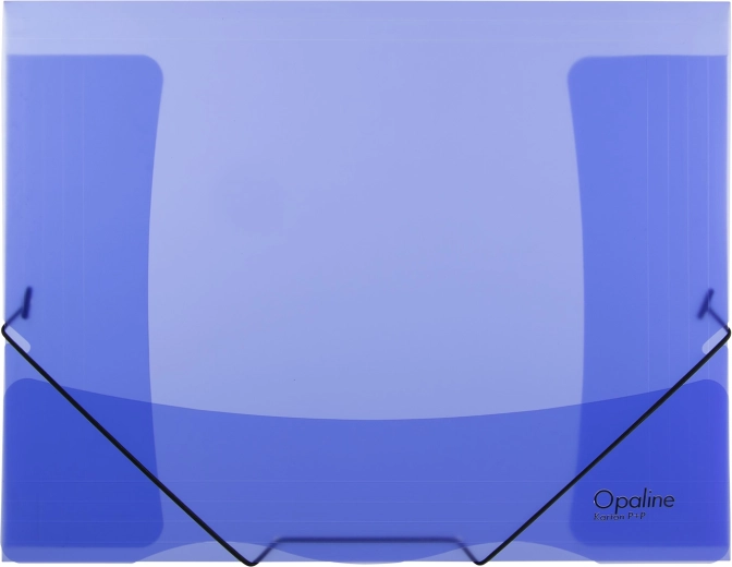 Φάκελος με λάστιχο Opaline μπλε A4