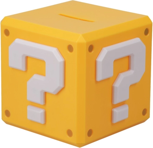 Κουμπαράς Super Mario Question Block