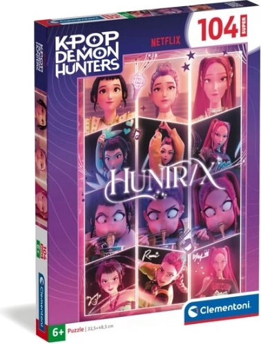 Παζλ Clementoni Super K-Pop Demon Hunters 104 κομμάτια