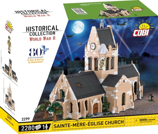 Εκκλησία από τούβλα Sainte-Mère-Église