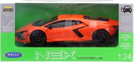 Lamborghini Revuelto μεταλλο-πλαστικό μοντέλο αυτοκινήτου 1:24