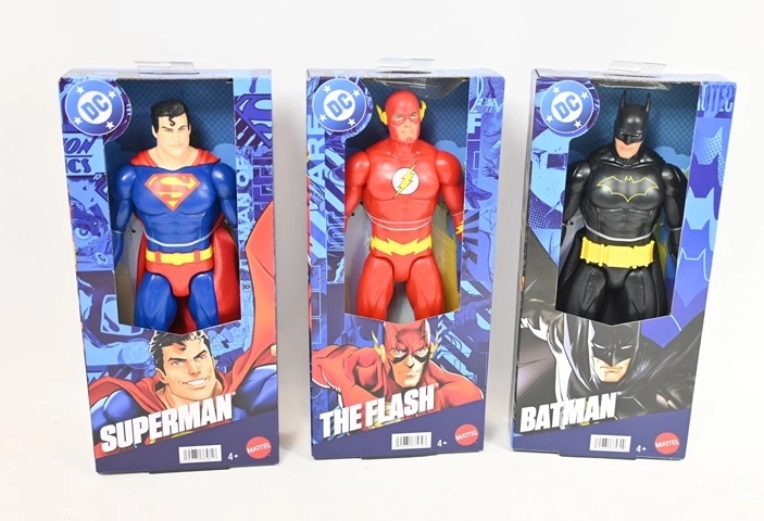 DC φιγούρα δράσης 29 cm Batman / Superman / Flash