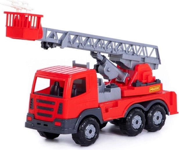 SuperTruck παιδικό πυροσβεστικό φορτηγό με ρυμουλκούμενο και επεκτεινόμενη σκάλα