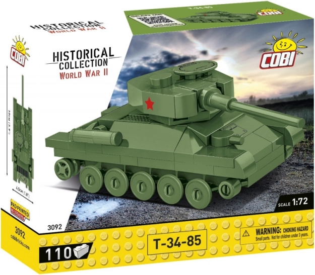 Κατασκευαστικό σετ COBI T-34-85 από τη σειρά Historical Collection
