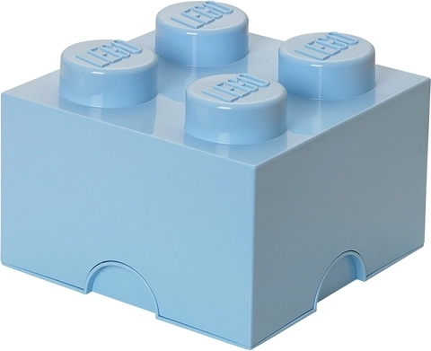 LEGO αποθηκευτικό κουτί 4 ανοιχτό μπλε