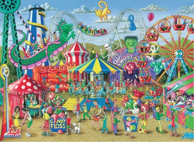 Παζλ Ravensburger «Διασκέδαση στο καρναβάλι» XXL 300 κομμάτια