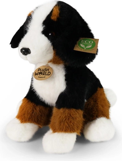 Λούτρινος σκύλος ράτσας Bernese Mountain Dog 25 cm Eco-Friendly Plush World
