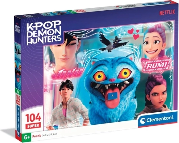 Clementoni παζλ Super K‑Pop Demon Hunters 104 κομμάτια