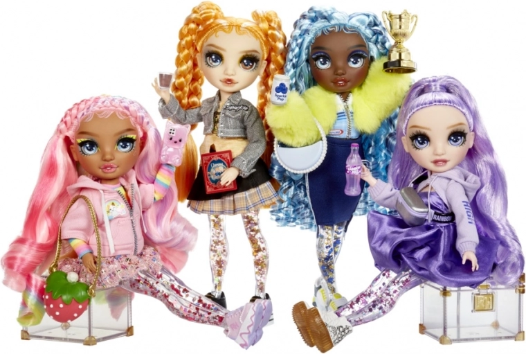 Rainbow High Sparkle & Shine Fashion Dolls κούκλα με αστραφτερά πόδια