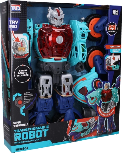 Σετ μεταμορφωτή Autorobot με ρομπότ 29 τεμαχίων