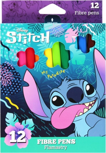 Χρωματιστοί μαρκαδόροι Lilo και Stitch - 12 τεμ.