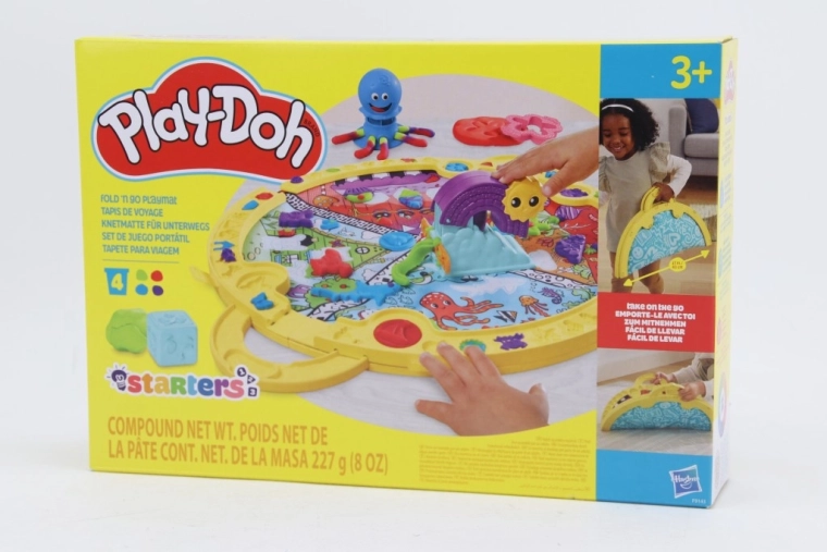 Play-Doh πτυσσόμενο χαλάκι παιχνιδιού και τσάντα 2 σε 1