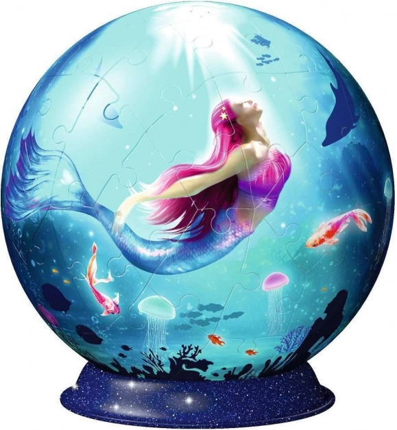 Ravensburger 3D puzzleball γοργόνα