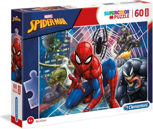 Παζλ 60 κομματιών Maxi Super Color – SPIDER-MAN