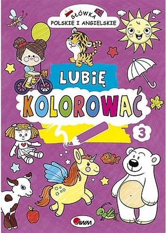 Lubię kolorować – πολωνικές και αγγλικές λέξεις
