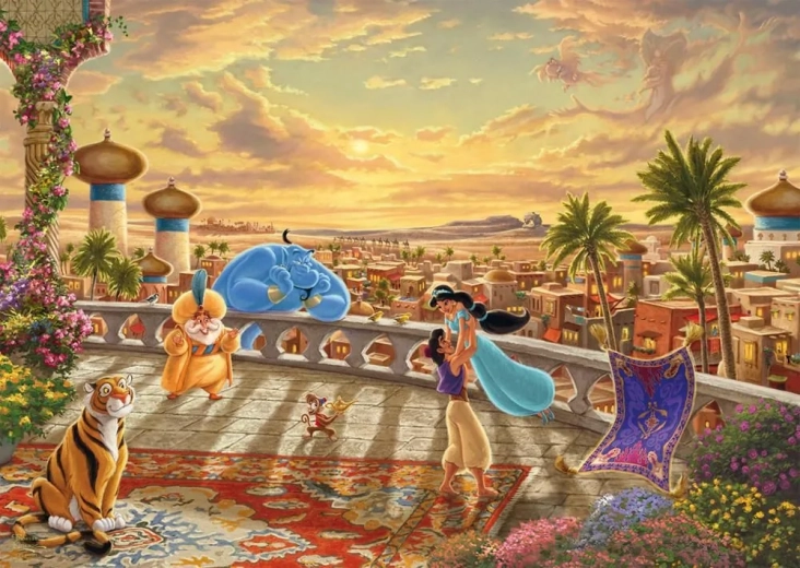 Παζλ Disney Γιασμίν και Αλαντίν 1000 κομμάτια