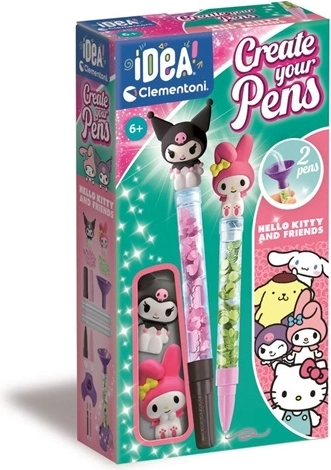 Clementoni Idea μίνι εργοστάσιο για στυλό Hello Kitty και φίλοι
