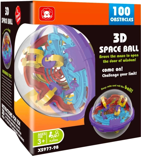 3D λαβύρινθος Διάστημα – 100 επίπεδα