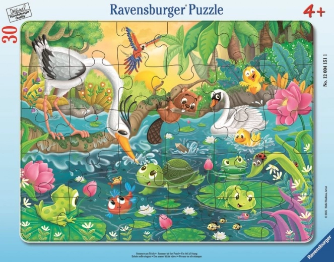 Παζλ Ravensburger Καλοκαιρινές χαρές δίπλα στο νερό 30 κομμάτια