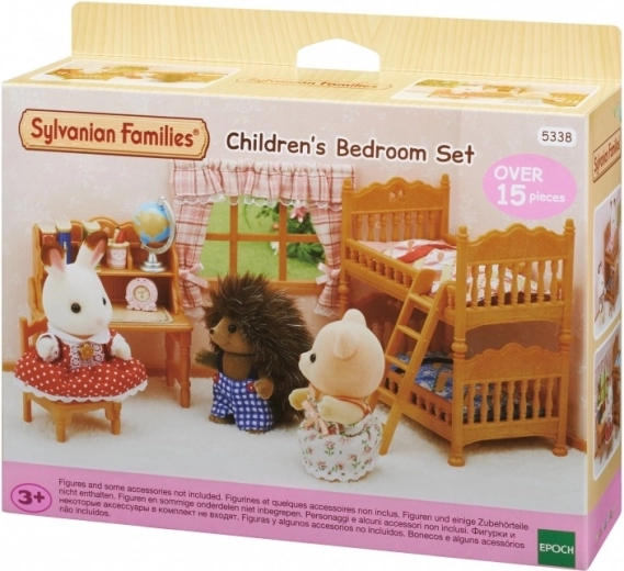 Αγροτικό παιδικό δωμάτιο με κουκέτα SYLVANIAN FAMILIES