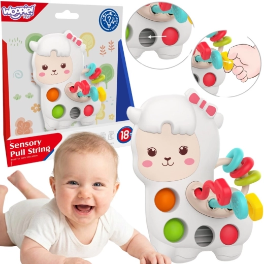 WOOPIE baby αισθητηριακό χειριστικό παιχνίδι Montessori λάμα 3σε1 18μ+