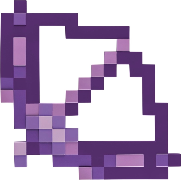 Πλαστικό τόξο και βέλος Minecraft